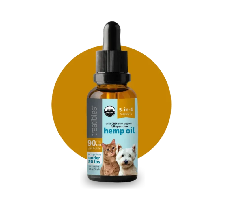90 mg Oil Dropper with Circle
