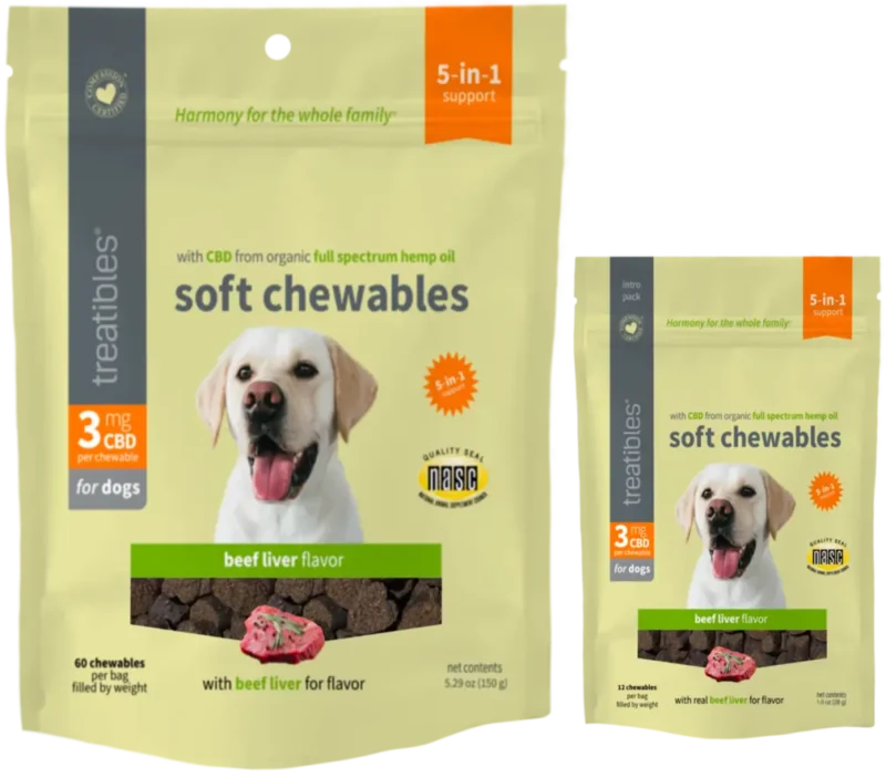 3 mg Beef Liver Flavor Soft Chewables Duo