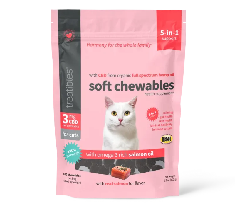 Salmon Soft Chewables for cats product images