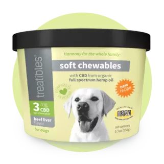 Soft Chewables For Dogs Beef Liver Flavor