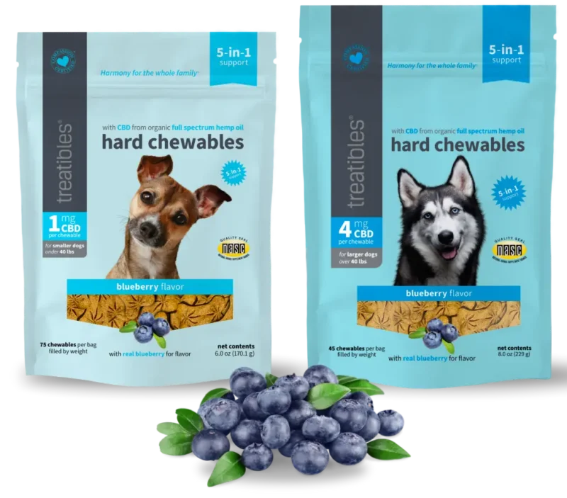 Blueberry Hard Chewables Mockups