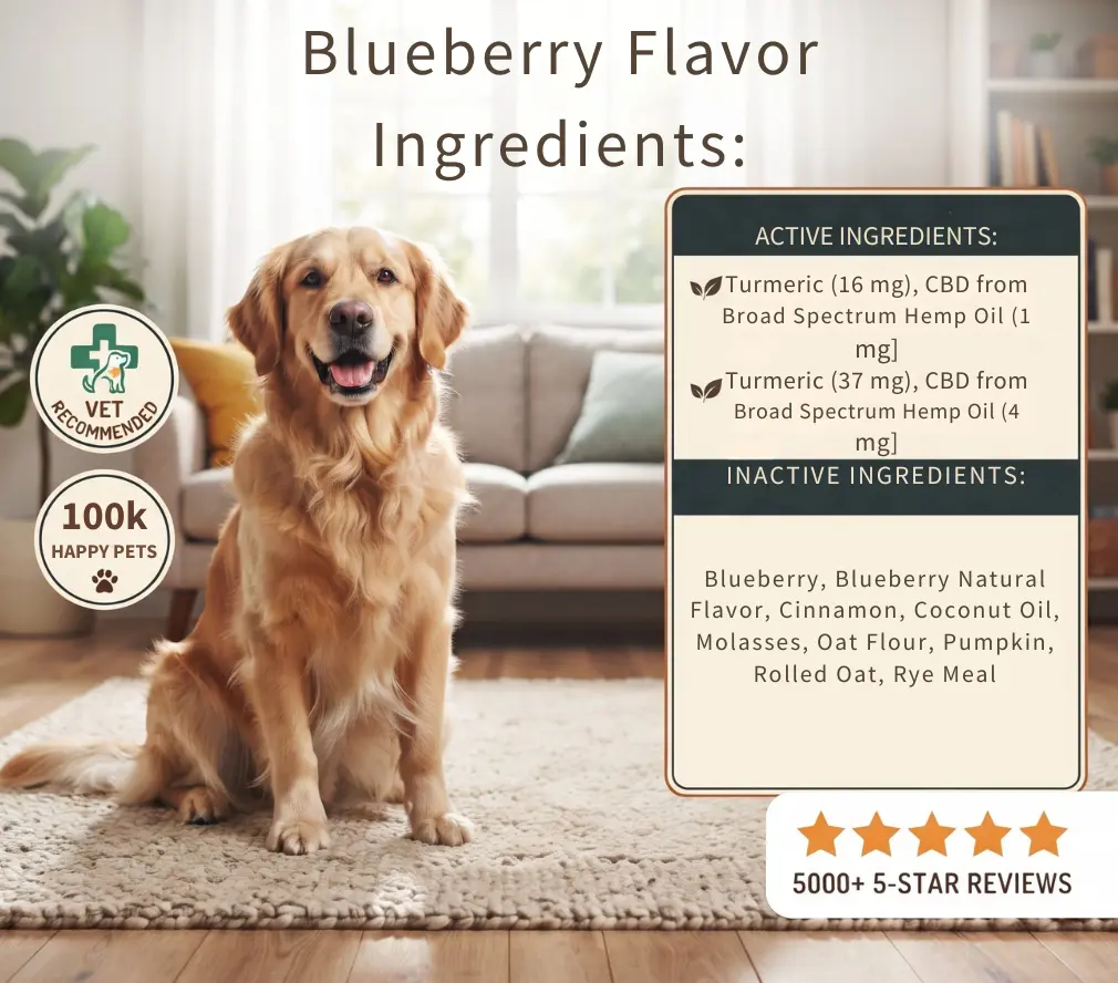 Hard Chewables Blueberry Flavor 1 mg & 4 mg for Dogs - Image 3