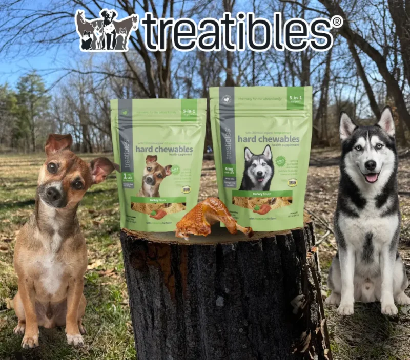 Turkey flavored Hard chewable lifestyle product image.