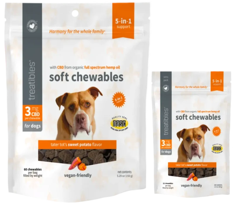3 mg Sweet Potato flavor Soft Chewables Duo