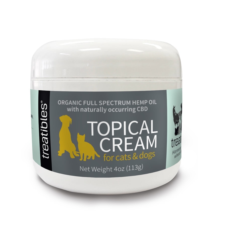 Canister of Treatibles Topical Cream