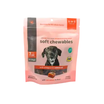 image of 7 mg canine softchews 5 in 1
