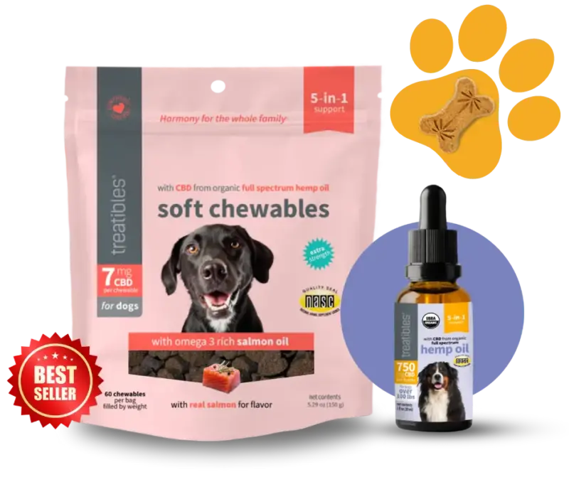 7 mg Extra Strength with Salmon Oil Soft Chewables Duo