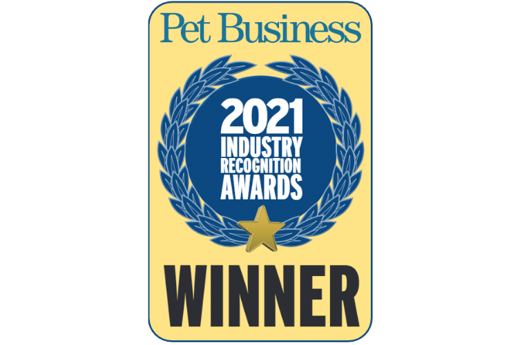 pet business award image presented to treatibles cbd products for pets.