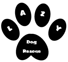 lazy dog rescue logo