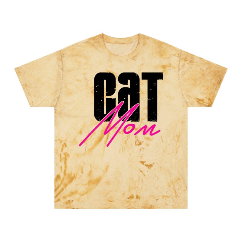 Cat Mom Color Blast T-Shirt
