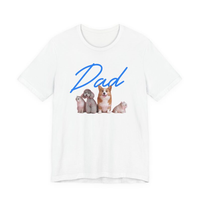 Pet Dad Unisex Jersey Short Sleeve Tee