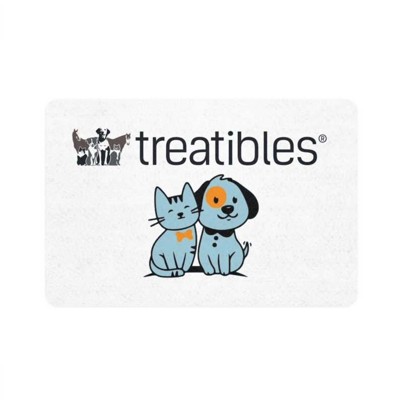 Treatibles Pet Food Mat (White)