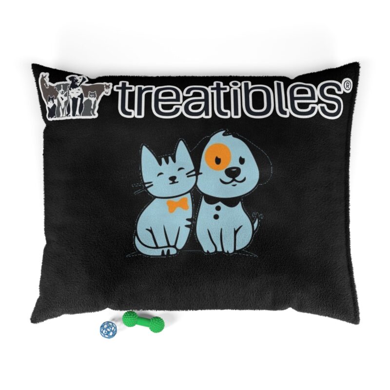 Treatibles Cute Cat & Dog Pet Bed