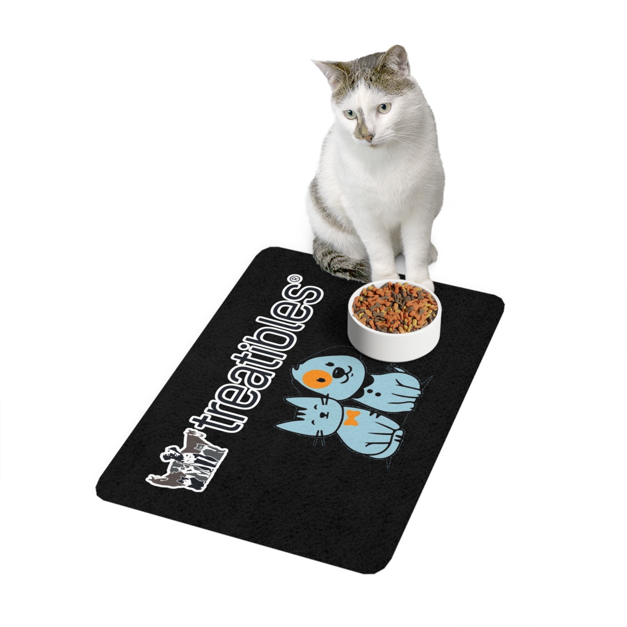 Treatibles Pet Food Mat (Black) - Image 3