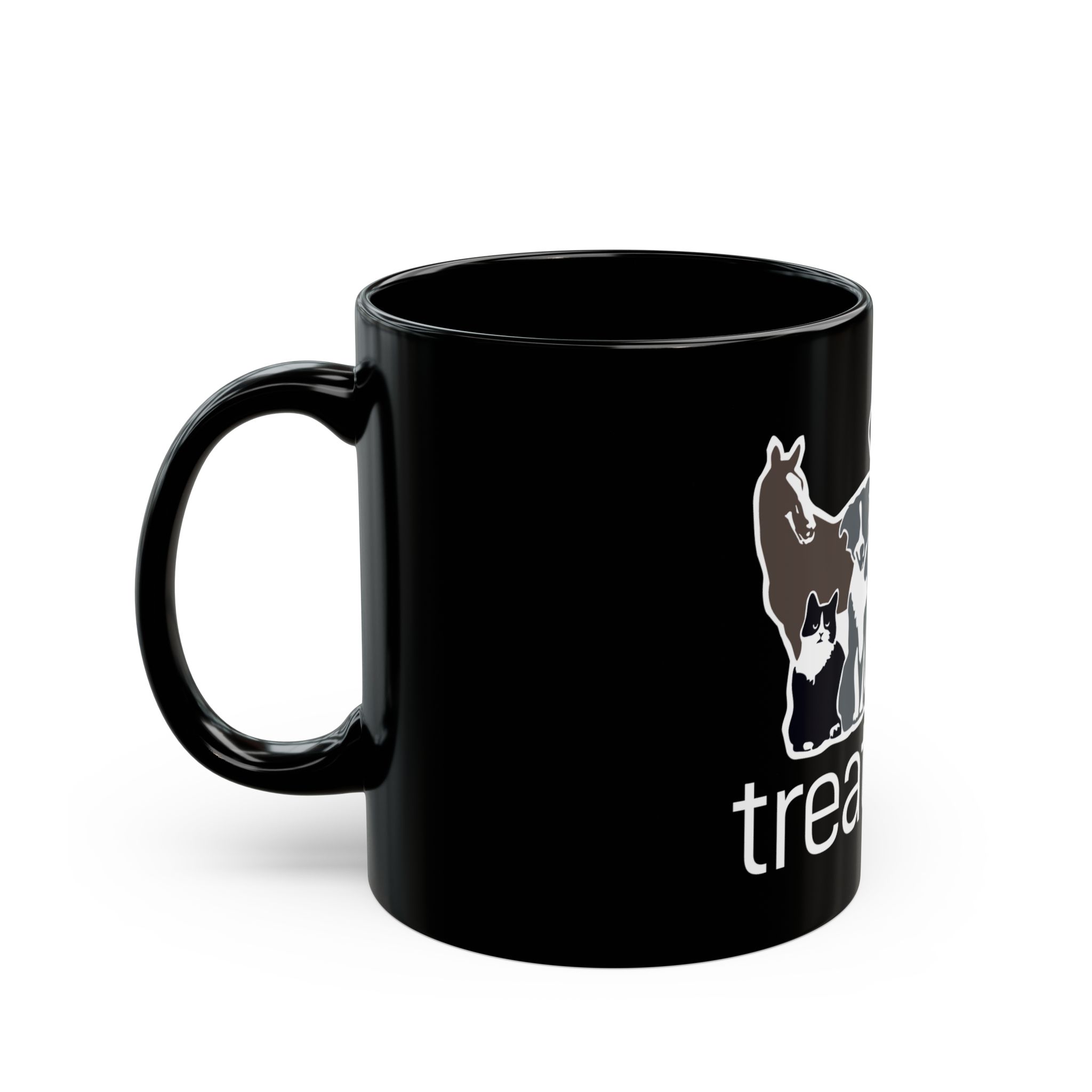 11oz Black Mug - Image 3