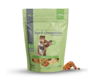 Turkey Flavored Hard Chewables 1mg product image.