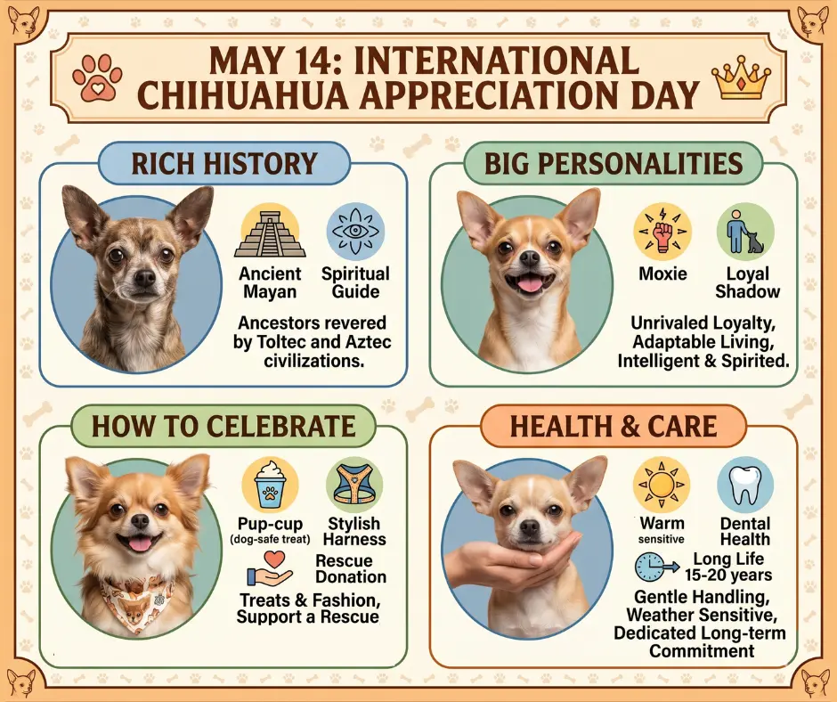 Chihuahua Appreciation Day blog graphic
