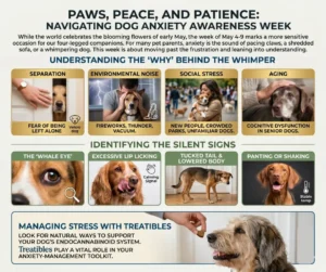 Dog Anxiety Week Blog graphic