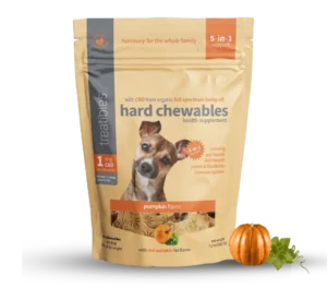 Pumpkin Flavored Hard Chewables 1mg product image.