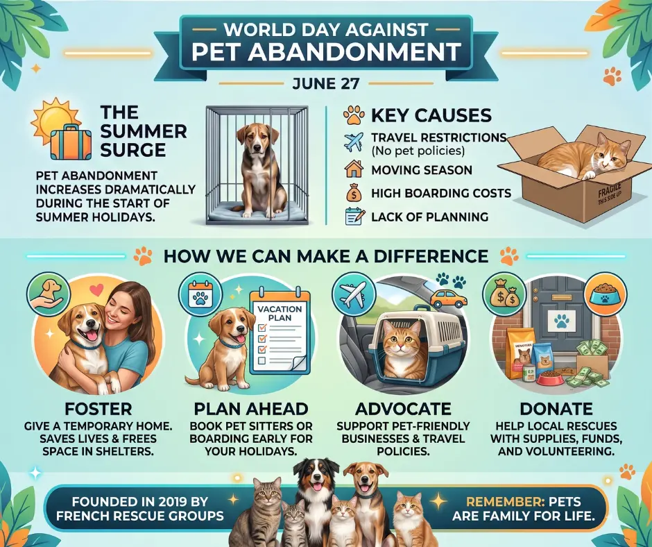 Pet abandonment Blog graphic
