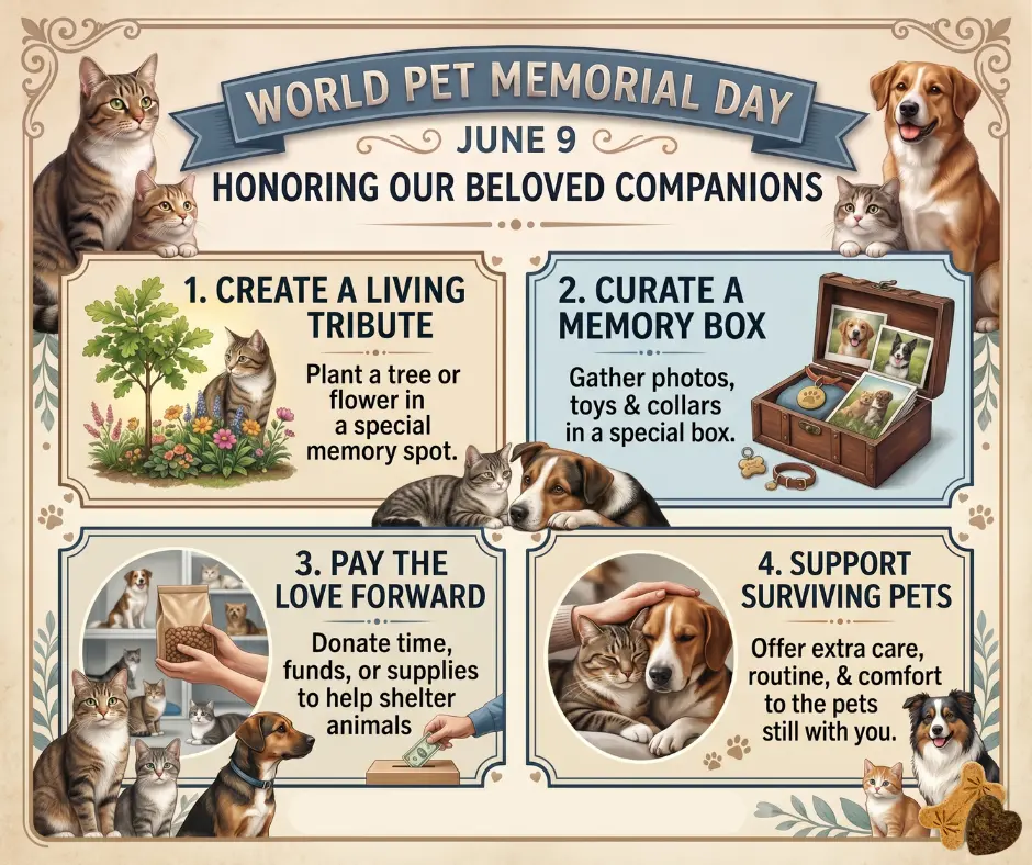 Pet memorial Day Blog graphic