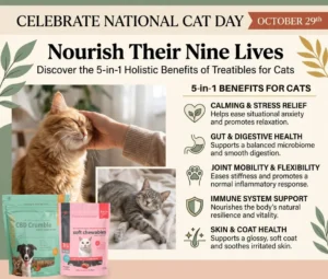 National Cat Day blog graphic